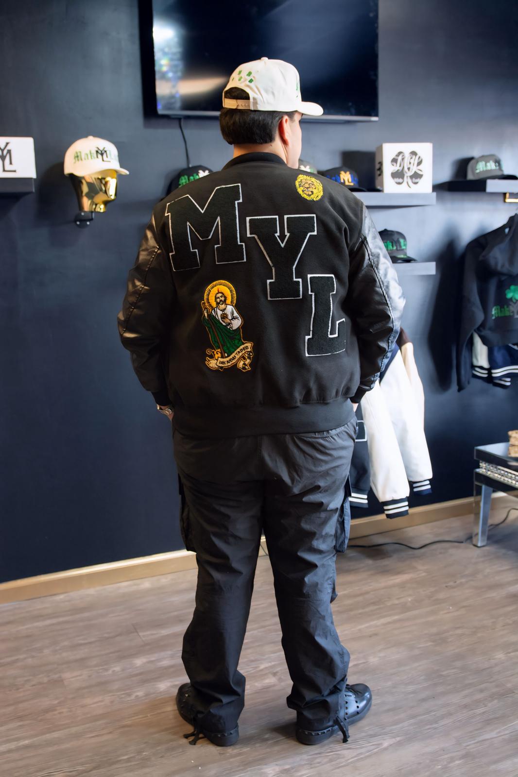 saint jude varsity jacket