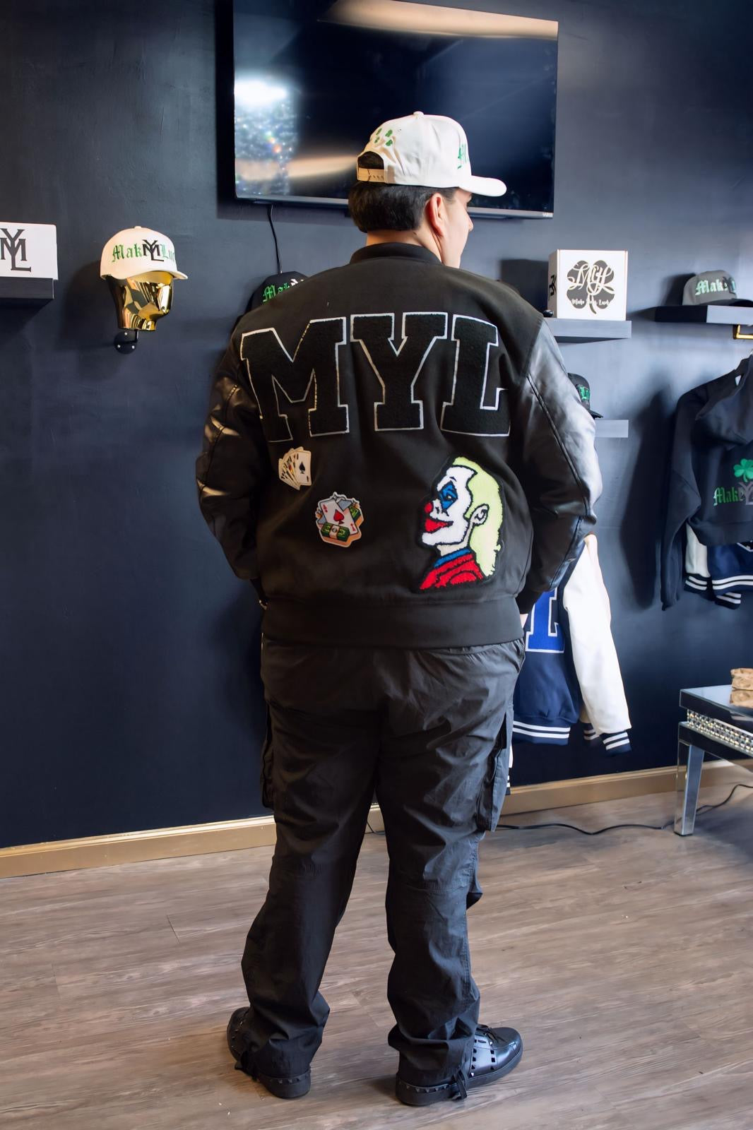 joker varsity jacket