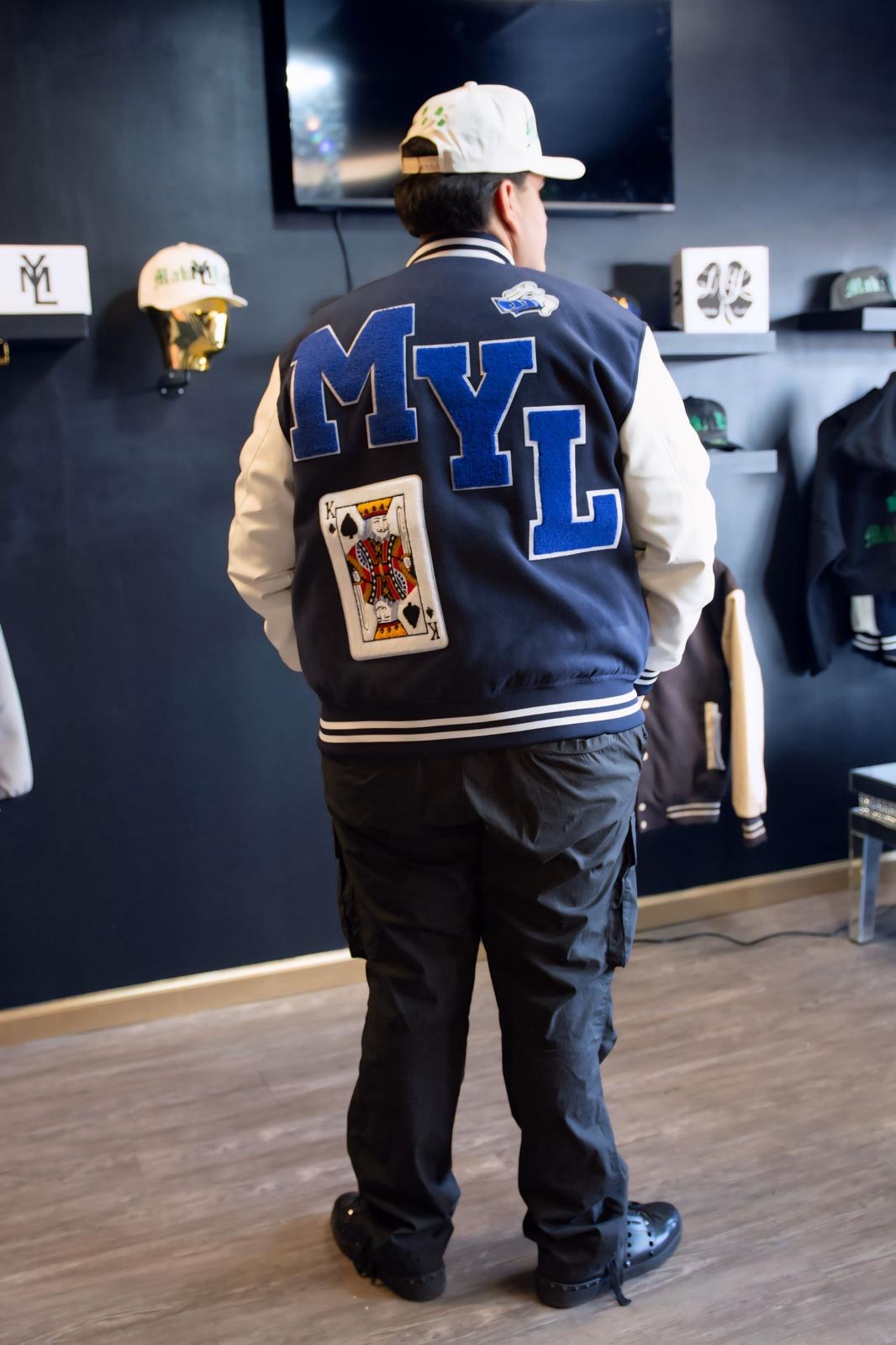 king card varsity jacket